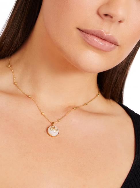 4G LOGO BOULE Collier avec pierre or - Colliers