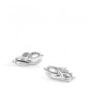 GUESS ETERNAL LOVE PAVE INFINITY Des boucles d'oreilles ARGENT - Boucles d'oreilles - 3