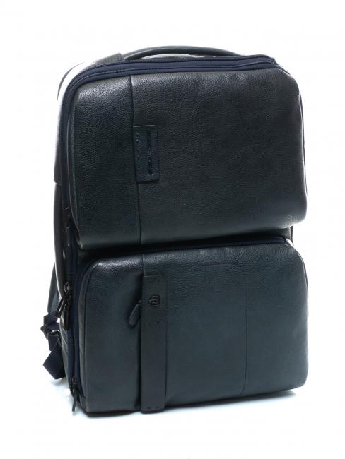 P15 PLUS Sac à dos en cuir pour pc 17" bleu - Sacs à dos pour ordinateur portable