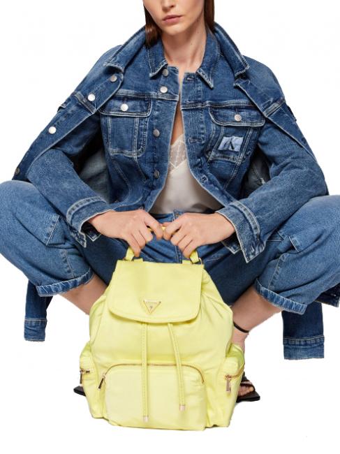 ECO GEMMA Sac &agrave; dos Femme citron vert clair - Sacs pour Femme