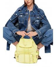 GUESS ECO GEMMA Sac &agrave; dos Femme citron vert clair - Sacs pour Femme - 6