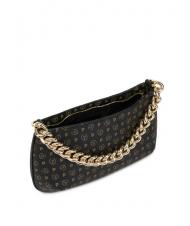 POLLINI HERITAGE sac porté épaule à anse chaîne Noir - Sacs pour Femme - 5