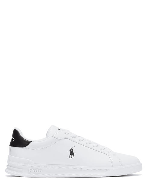 HERITAGE COURT II NAPPA Baskets en cuir pour hommes blanc noir - Chaussures Homme