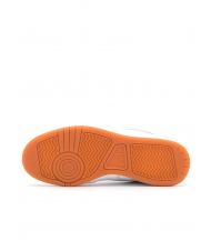 RALPH LAUREN POLO LACE Baskets en cuir blanc/rose vif - Chaussures Homme - 5