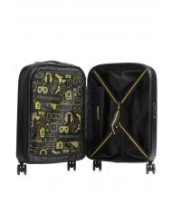 MANDARINA DUCK LOGODUCK + Chariot &agrave; bagages &agrave; main, exp NOIR - Valises cabine - 2