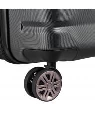 DELSEY AIR ARMOUR Slim Chariot à bagages à main noir - Valises cabine - 6