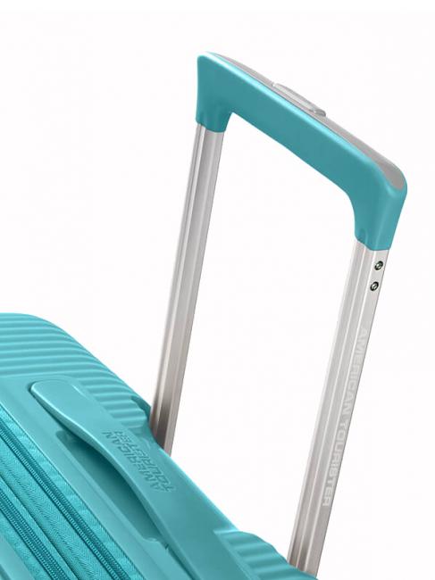 Valise Ligne SOUNDBOX. taille grande. extensible tonique turquoise - Valises Rigides