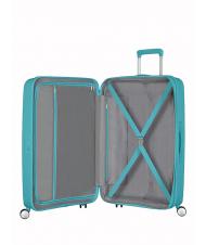 AMERICAN TOURISTER SOUNDBOX SPINNER Chariot moyen, extensible tonique turquoise - Valises Rigides - 2
