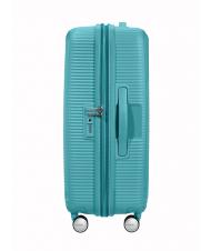 AMERICAN TOURISTER SOUNDBOX SPINNER Chariot moyen, extensible tonique turquoise - Valises Rigides - 4