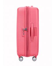AMERICAN TOURISTER SOUNDBOX SPINNER Chariot moyen, extensible corail embrassé par le soleil - Valises Rigides - 4