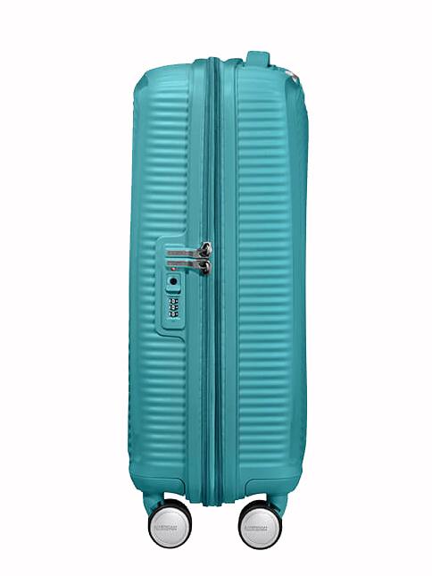 Valise Ligne SOUNDBOX, valise cabine, extensible tonique turquoise - Valises cabine