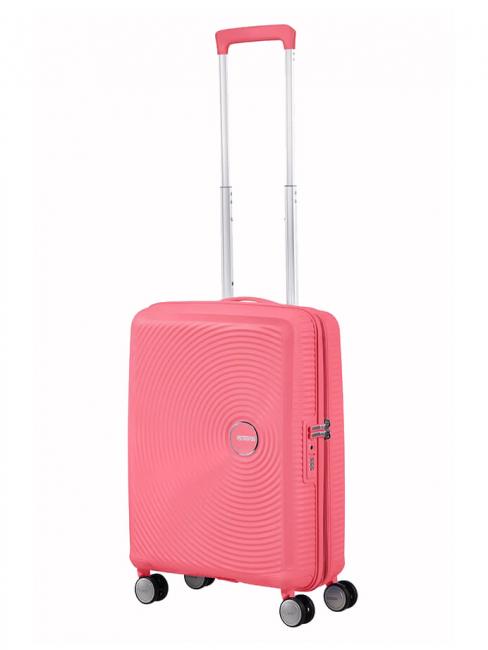 Valise Ligne SOUNDBOX, valise cabine, extensible corail embrassé par le soleil - Valises cabine