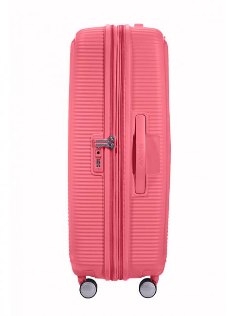 Valise Ligne SOUNDBOX. taille grande. extensible corail embrassé par le soleil - Valises Rigides