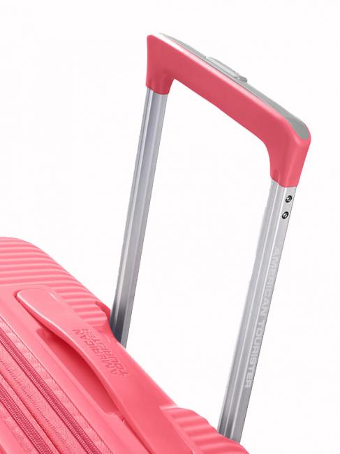 Valise Ligne SOUNDBOX. taille grande. extensible corail embrassé par le soleil - Valises Rigides