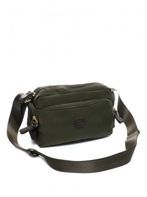 X-BAG sac d'épaule olive / marron foncé - Sacs pour Femme