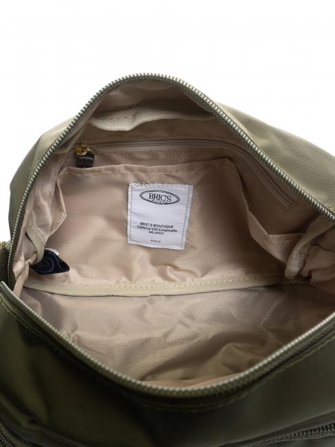 X-BAG sac d'épaule olive / marron foncé - Sacs pour Femme