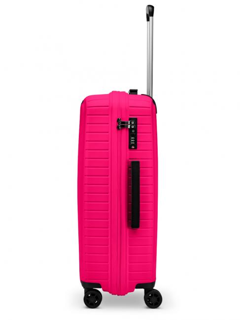 HEXA Chariot de taille moyenne fuchsia - Valises Rigides