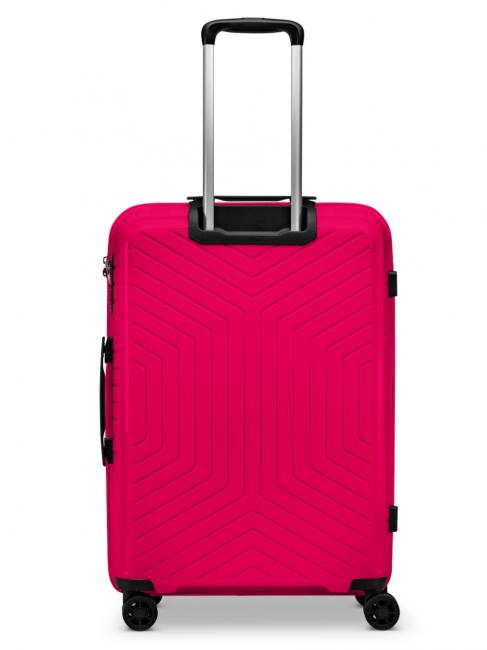 HEXA Chariot de taille moyenne fuchsia - Valises Rigides
