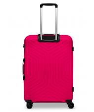 R RONCATO HEXA Chariot de taille moyenne fuchsia - Valises Rigides - 4