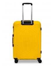 R RONCATO HEXA Chariot de taille moyenne jaune - Valises Rigides - 4