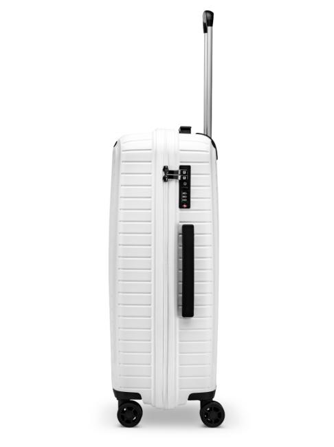 HEXA Chariot de taille moyenne blanche - Valises Rigides