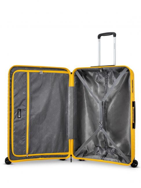 HEXA Chariot grande taille jaune - Valises Rigides