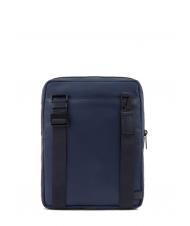PIQUADRO FINN Sac iPad, en cuir bleu - Sacs en Bandoulières pour Homme - 3
