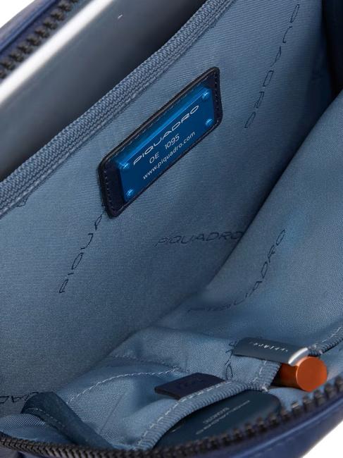 FINN Sac iPad, en cuir bleu - Sacs en Bandoulières pour Homme