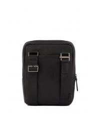 PIQUADRO PAAVO Sac iPad Mini, en cuir Noir - Sacs en Bandoulières pour Homme - 3