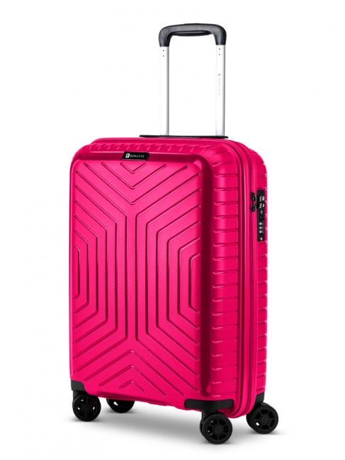 HEXA Lot de 3 chariots : cabine + moyen + grand fuchsia - Ensemble Valises