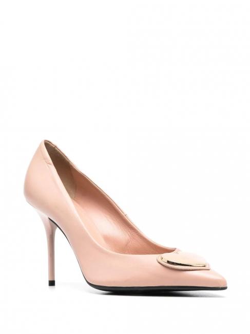 Scarpa d&eacute;collet&eacute; alta in nappa  nu - Chaussures Femme