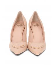 LOVE MOSCHINO Scarpa d&eacute;collet&eacute; alta in nappa  nu - Chaussures Femme - 6