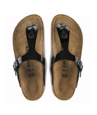 BIRKENSTOCK GIZEH Vernis Birko-Flor noir - Chaussures unisexe - 3
