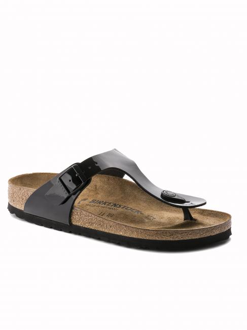 GIZEH Vernis Birko-Flor noir - Chaussures unisexe