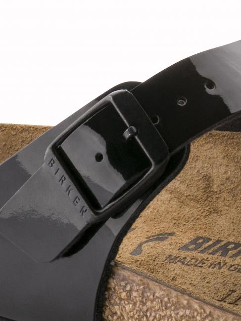 GIZEH Vernis Birko-Flor noir - Chaussures unisexe