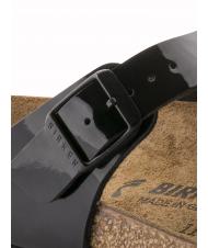 BIRKENSTOCK GIZEH Vernis Birko-Flor noir - Chaussures unisexe - 6