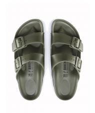 BIRKENSTOCK ARIZONA ESSENTIAL Sandale en caoutchouc kaki - Chaussures unisexe - 3