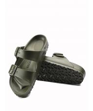 BIRKENSTOCK ARIZONA ESSENTIAL Sandale en caoutchouc kaki - Chaussures unisexe - 5