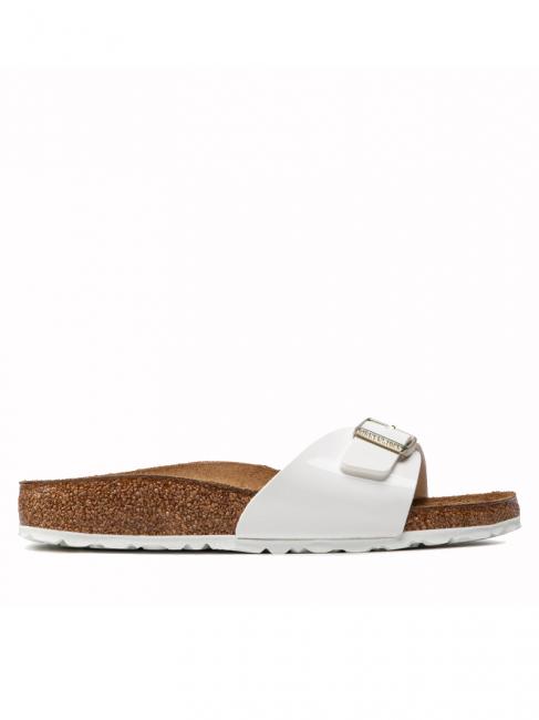 MADRID Sandale Birko flor blanc - Chaussures Femme