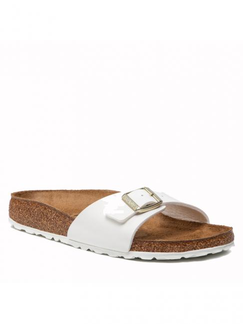 MADRID Sandale Birko flor blanc - Chaussures Femme