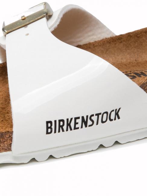 MADRID Sandale Birko flor blanc - Chaussures Femme
