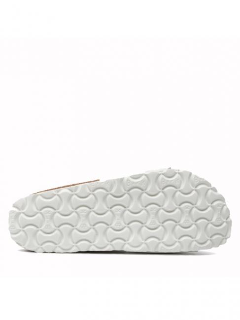MADRID Sandale Birko flor blanc - Chaussures Femme