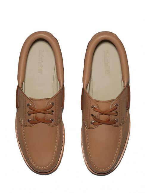 NOREEN 3-EYE Mocassins bateau tanin - Chaussures Femme