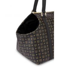 POLLINI HERITAGE DOG Sac port&eacute; &eacute;paule Noir - Articles pour animaux - 4