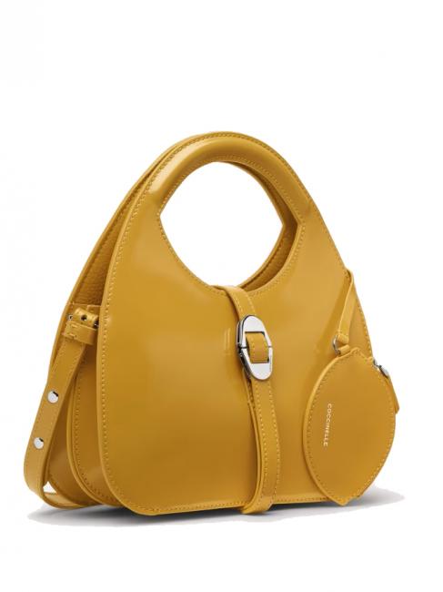 COSIMA Sac &agrave; main en cuir imprim&eacute; r&eacute;sine - Sacs pour Femme