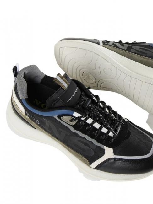 KEEL NETWORKS Baskets noir-multicolore - Chaussures Homme