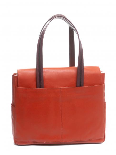 LADY BUSINESS Sac en cuir pour pc 13" rouge - Sacs pour Femme