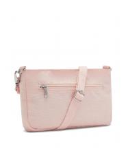 KIPLING MASHA Petit sac à bandoulière rose de printemps en relief - Sacs pour Femme - 2