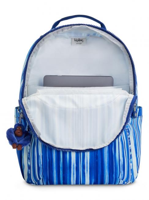SEOUL KIDS Sac à dos pour ordinateur portable 15" rayures royales - Sacs à dos pour l'École & les Loisirs