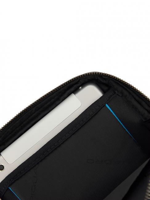 MODUS RESTYLING Mini sac ipad en cuir Noir - Sacs en Bandoulières pour Homme